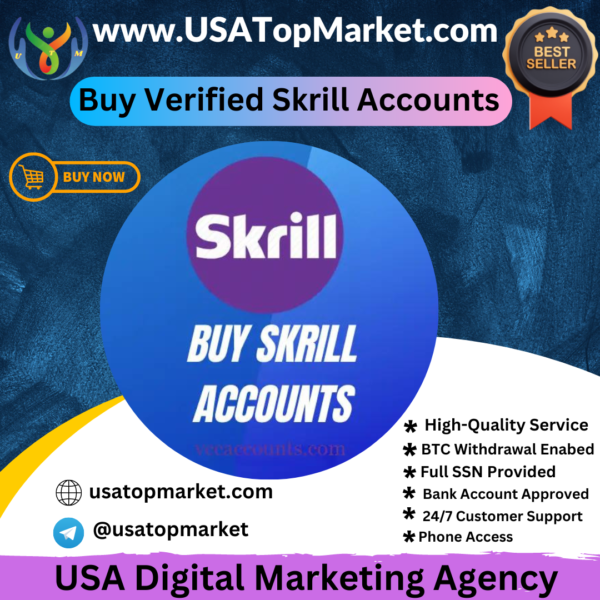 Buy Verified Skrill Accounts